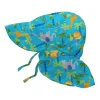 Iplay Chapéu de Proteção Solar i Play Flap - Aqua Jungle New