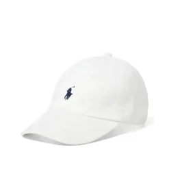 Ralph Lauren Chapéu Polo Branco Clássico para Bebê Discount