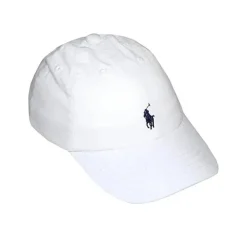 Ralph Lauren Chapéu Polo Branco Clássico para Bebê Discount