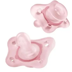 Chicco - 2 Pk Physioforma Silicone Mini Chupeta Ortodôntica Rosa, 0/2M Sale