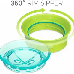 Chicco - 360° Spoutless Rim Trainer Sippy Cup 9M+ | Green Online