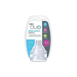 Chicco - Biberão Duo 2Pk Duo Fase 1 Fluxo Lento, 0M+ Fashion