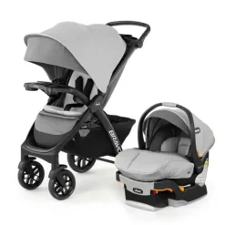 Chicco - Bravo LE Trio Travel System, Driftwood Discount