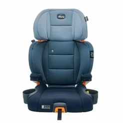 Chicco - Cadeira auto elevatória Kidfit ClearTex Plus com encosto alto, azul marinho New