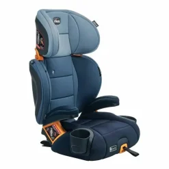 Chicco - Cadeira auto elevatória Kidfit ClearTex Plus com encosto alto, azul marinho New