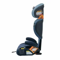 Chicco - Cadeira auto elevatória Kidfit ClearTex Plus com encosto alto, azul marinho New