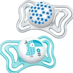 Chicco - Chupeta Ortodôntica 2 Pk Physioforma Light Day &amp; Night Teal, 0/6M Discount
