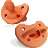 Chicco - Chupeta PhysioForma Luxe Silicone One Piece para Bebés dos 16 aos 24 meses 2 unidadesTerracota Fashion