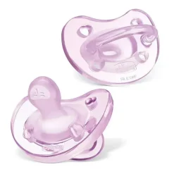 Chicco - Conjunto de mamadeira Duo para recém-nascidos, rosa Online