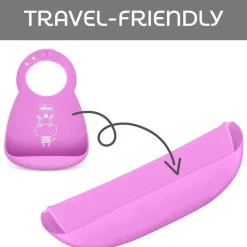 Chicco - Easy Start Silicone Feeding Gift Set 6M+ | Pink Best