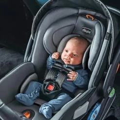 Chicco - Fit2 Adapt assento voltado para trás para bebês e crianças pequenas de 4 a 35 libras, brasa/preto Outlet