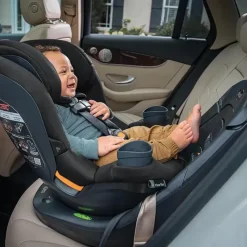 Chicco - Fit360 Cleartex Cadeira de carro giratória conversível, preta Fashion