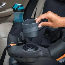 Chicco - Fit360 Cleartex Rotating Convertible Car Seat, Slate Fashion