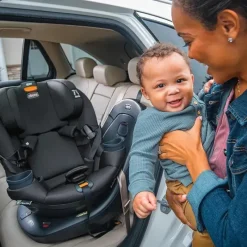 Chicco - Fit360 Cleartex Rotating Convertible Car Seat, Slate Fashion