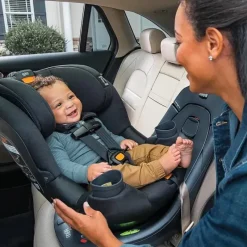 Chicco - Fit360 Cleartex Rotating Convertible Car Seat, Slate Fashion