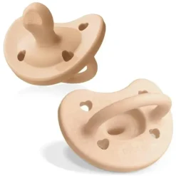 Chicco - PhysioForma Chupeta 100% Silicone Suave para Bebés dos 0 aos 6 meses Blush New