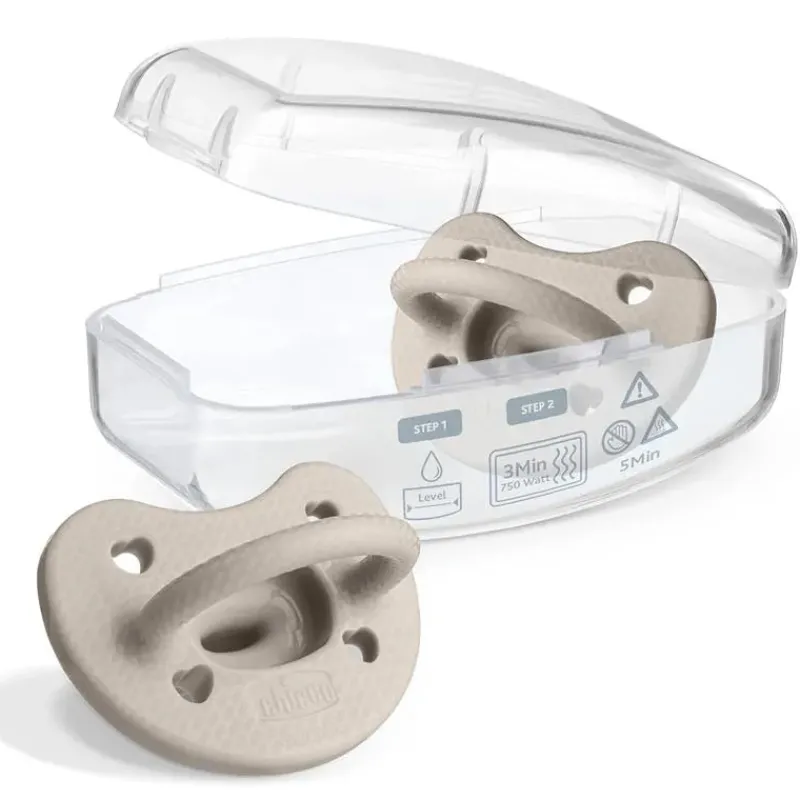 chicco__physioforma_luxe__SKUBErCCMFG_3.webp Chicco - Physioforma Luxe Pacifier 6-16M, Grey Hot