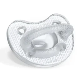 Chicco - Physioforma Luxe Pacifier 6-16M, Crystal Clear Fashion