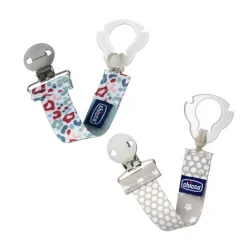 Chicco Feeding - Fashion Pacifier Clip, Multicolor Best
