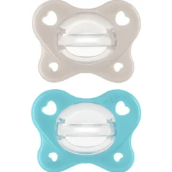Chicco Feeding - Physioforma Dual Soft Pacifier Grey/Ultramarine 6-16M, 2Pk Online
