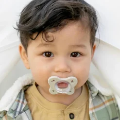 Chicco Feeding - Physioforma Dual Soft Pacifier Grey/Ultramarine 6-16M, 2Pk Online