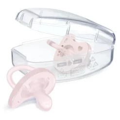 Chicco Feeding - Physioforma Orthodontic Silicone Pacifier Soft Pink 0-6M, 2Pk Sale