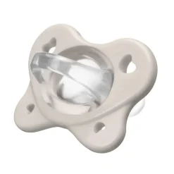 Chicco Feeding - Physioforma Dual Soft Pacifier Grey/Dusty Rose 6-16M, 2Pk Clearance