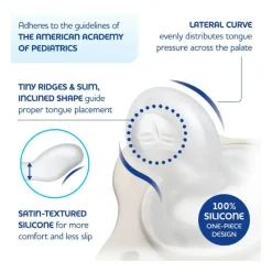 Chicco Feeding - Physioforma Dual Soft Pacifier Pearl/Sky 2-6M, 2Pk Online