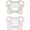 Chicco Feeding - Physioforma Dual Soft Pacifier Pearl/Ballet Slipper 2-6M, 2Pk Online