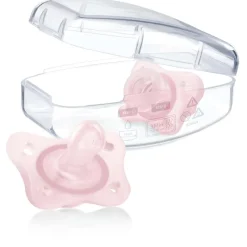 Chicco Feeding - Physioforma Mini Orthodontic Pacifier 2Pk, Pink Fashion