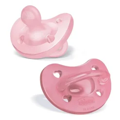Chicco Feeding - Physioforma Orthodontic Silicone Pacifier Pink 6-16M, 2Pk Outlet