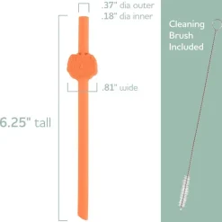 Chicco Feeding - Silicone Straws Variety Pack (6Pcs) Best