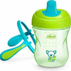 Chicco Feeding Bico Semi-Soft Trainer Sippy Cup 6M+ | Verde Outlet