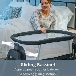 Chicco LullaGlide Berço de Cabeceira 3 em 1 - Luna New