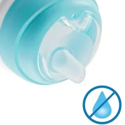 Chicco Silicone Bico Transição Sippy Cup 7 Oz - Azul 4+ New