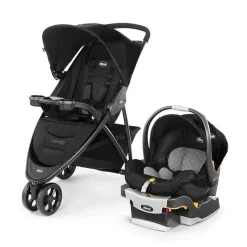 Chicco Viaro Stroller Travel System, Preto Outlet