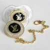 Louis Vuitton Chupeta Bling Swarovski Cristal Inspirada na Moda Glam Best