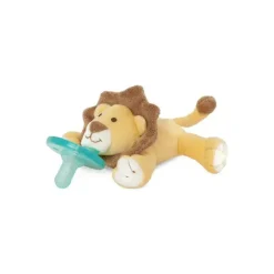 Wubbanub Chupeta infantil bebê leão, marrom Hot