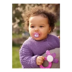 Mam Chupeta 2 Pack Perfect 6M+ - Rosa/Roxo Sale