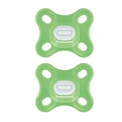Mam Chupeta Comfort Green 2Pk, recém-nascido Sale