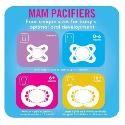 Mam Chupeta Night 6+ M, cores podem variar, pacote de 2 Outlet