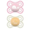 Mam Chupeta 2-Pack 0-6M Perfect - Rosa/Roxo Discount