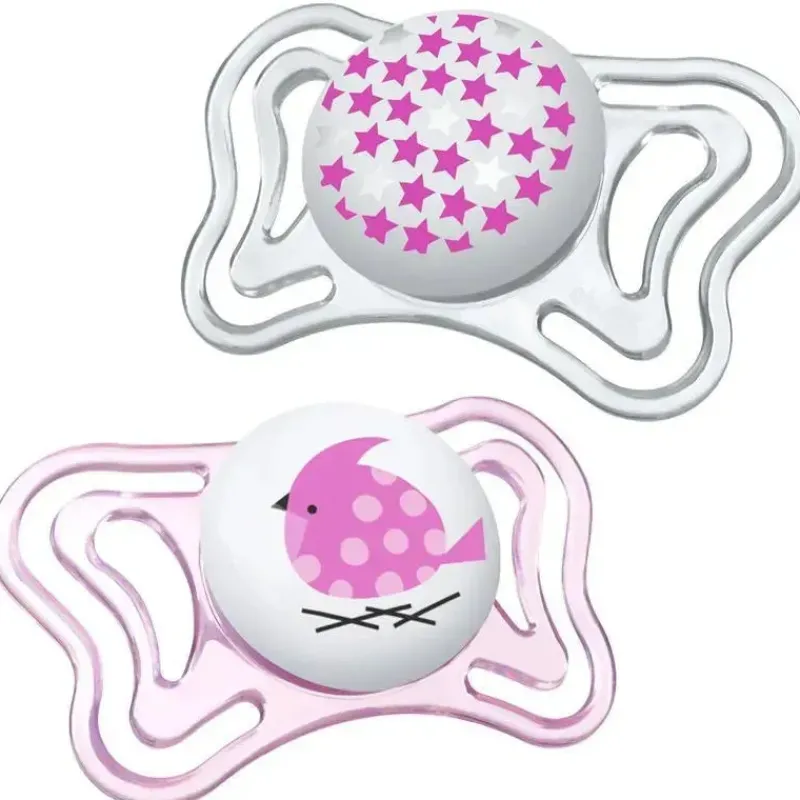chupeta_ortodntica_chicco_SKU6Pc0khVy_0.webp Chicco Chupeta Ortodôntica - 2 Pk Physioforma Light Day & Night Rosa, 0/6M New