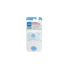Mam Chupeta Ortodôntica de Silicone Clear 0-6M, Cores Podem Variar, Pacote com 2 Discount