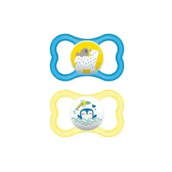 Mam Chupeta Ortodôntica Air, Menino, 6+ Meses, 2 Contagens Online
