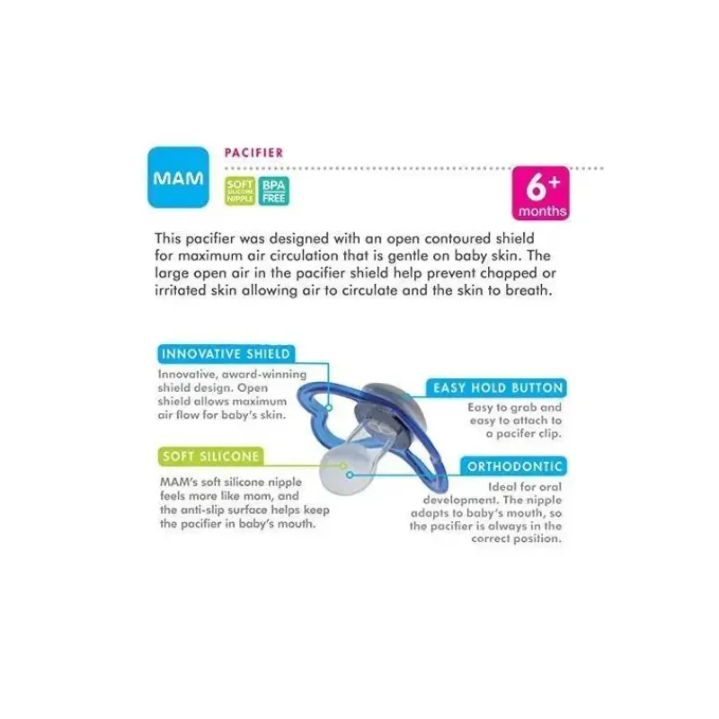chupeta_ortodntica_mam_ai_SKU0BXijj9m_6.webp Mam Chupeta Ortodôntica Air, Menino, 6+ Meses, 2 Contagens Online