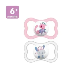 Mam Chupeta Ortodôntica Air, Menina, 6+ Meses, 2 Contagens Sale