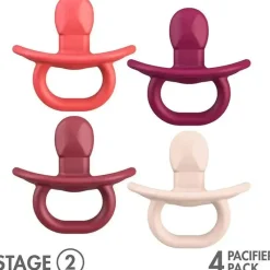 Tomy Chupeta - Boon Jewl 4 Pk Stage 2 Rosa, 3M Discount