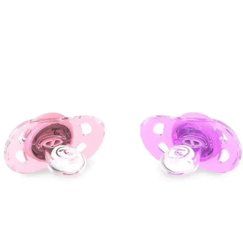 chupeta_twistshake_pack_m_SKUEeSlqVF7_1.webp Twistshake Chupeta 2-Pack 0-6M - Rosa Claro/Lavanda Fashion
