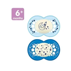 Mam Chupetas noturnas para meninos , 6M+ Outlet
